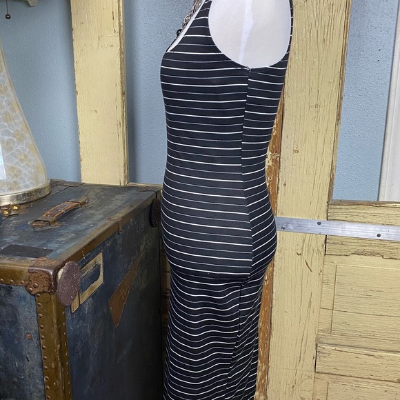 Cotton On black and white stripped bodycon Sz S - Picture 2 of 8